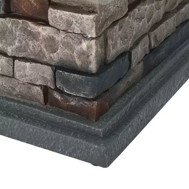 Ensemble de 5 pièces de fauteuils de club pivotants et de foyer en osier d'extérieur