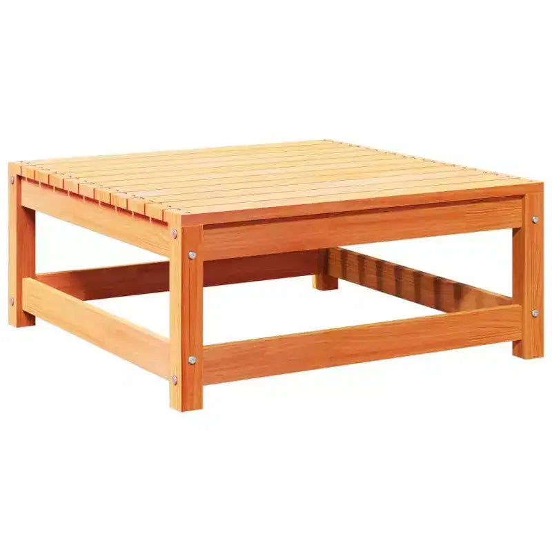 Ensemble de canapés de jardin en pin massif naturel, grand modulaire