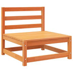 Ensemble de canapés de jardin en pin massif naturel, grand modulaire