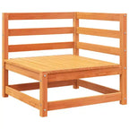 Ensemble de canapés de jardin en pin massif naturel, grand modulaire