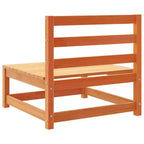 Ensemble de canapés de jardin en pin massif naturel, grand modulaire