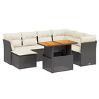 Ensemble de canapés de jardin avec coussins – Conception modulaire flexible