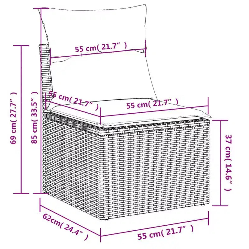 Ensemble canapé d'extérieur – Confortable et élégant
