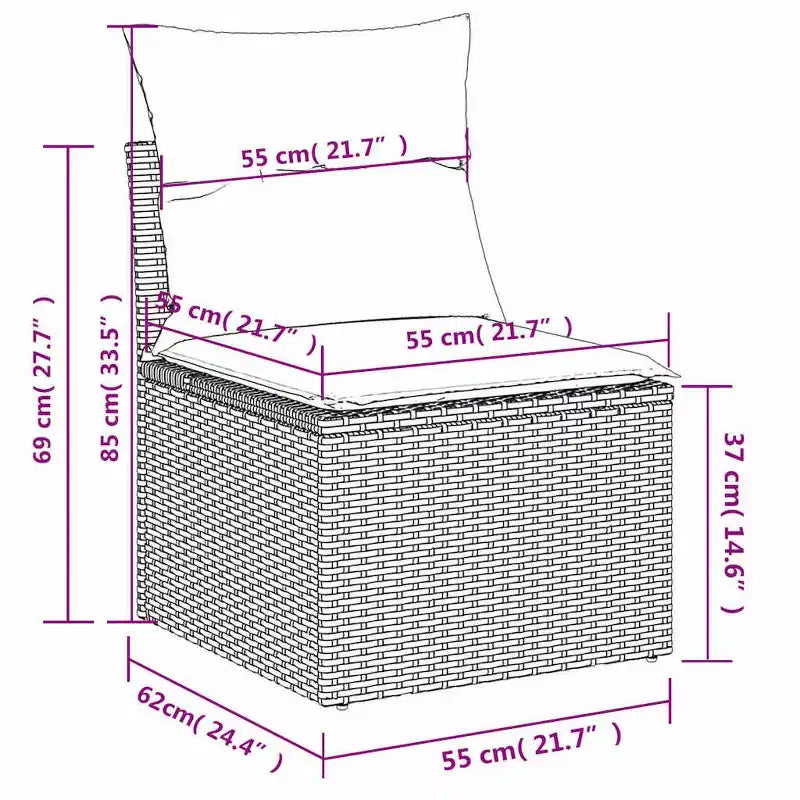 Ensemble canapé d'extérieur – Confortable et élégant