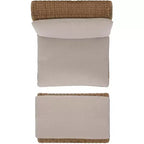 Ensemble de meubles de patio – Intérieur/Extérieur – Naturel/Taupe