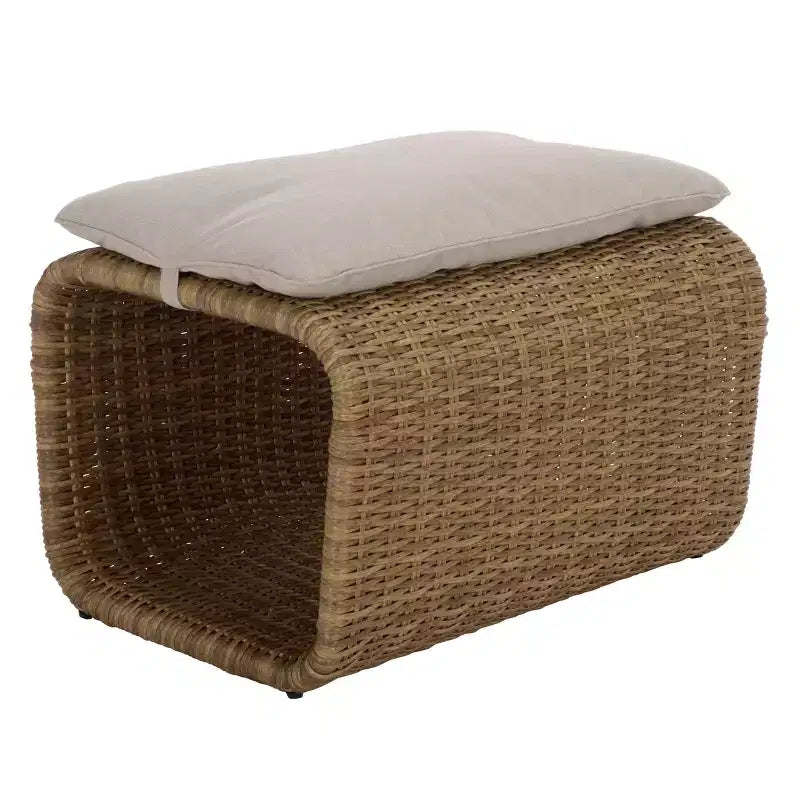 Ensemble de meubles de patio – Intérieur/Extérieur – Naturel/Taupe