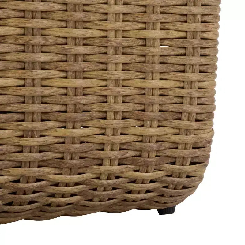 Ensemble de meubles de patio – Intérieur/Extérieur – Naturel/Taupe