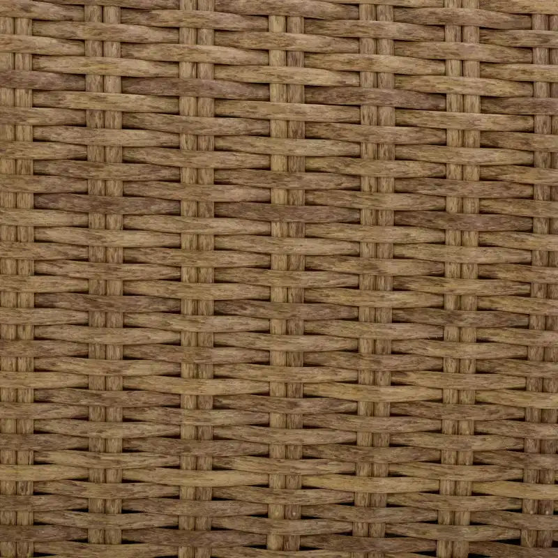 Ensemble de meubles de patio – Intérieur/Extérieur – Naturel/Taupe