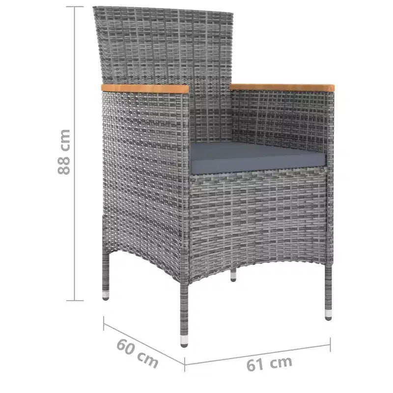 Ensemble de salle à manger de patio, ensemble de salle à manger d'extérieur, ensemble table et chaises pour jardin