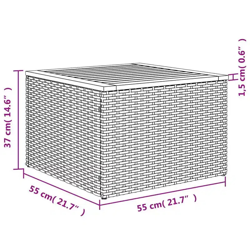 Ensemble de canapés de patio avec coussins, mobilier d'extérieur en poly rotin