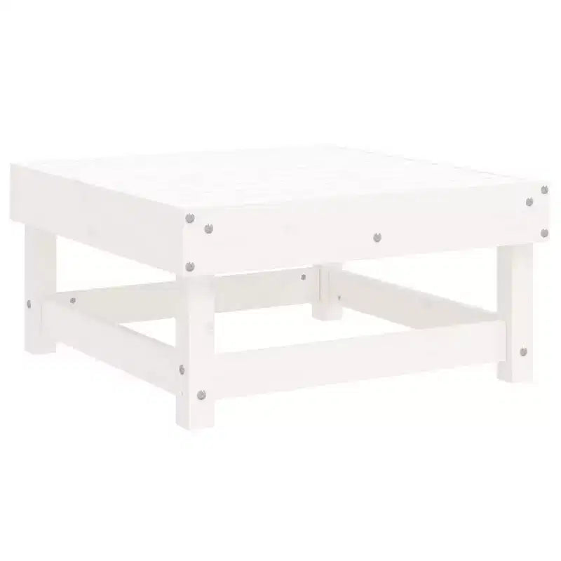 Ensemble de salon de patio d'extérieur 5 pièces en pin massif