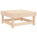 Ensemble de salon de patio d'extérieur 5 pièces en pin massif