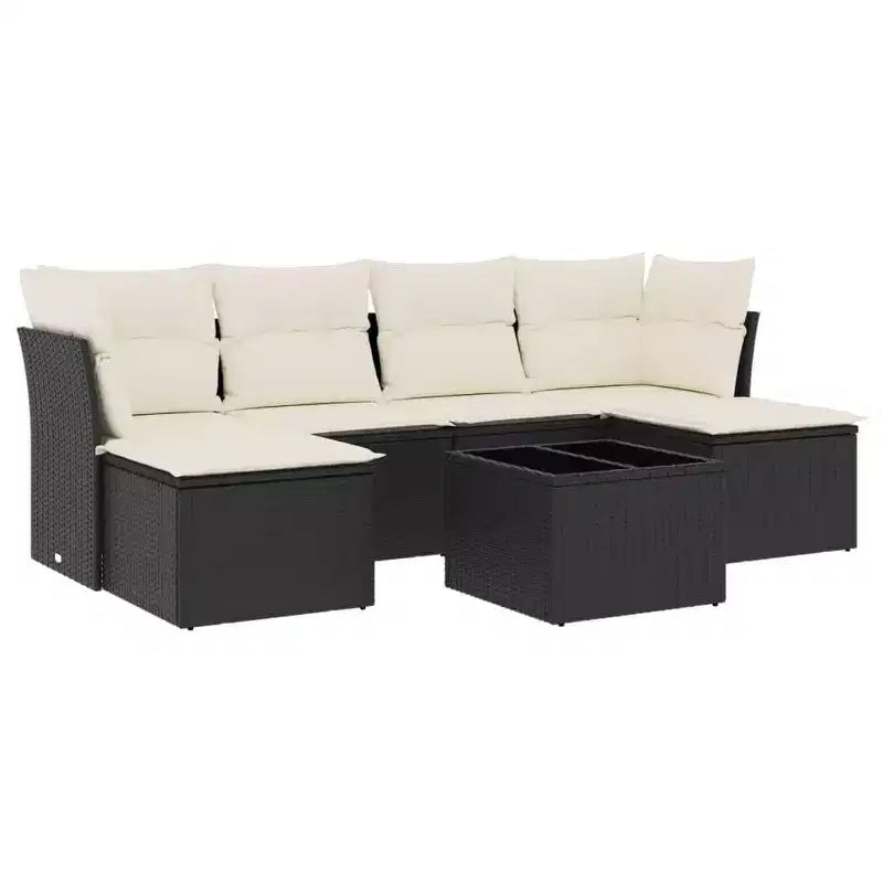 vidaXL Garden Sofa Set PE rattan Large Modular Garden Sofa Set