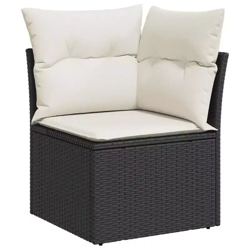 Ensemble de canapé de jardin modulable avec coussins