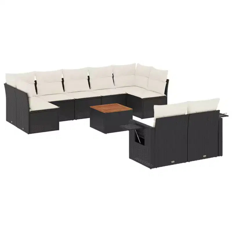 Ensemble de canapé d'extérieur moderne avec coussins